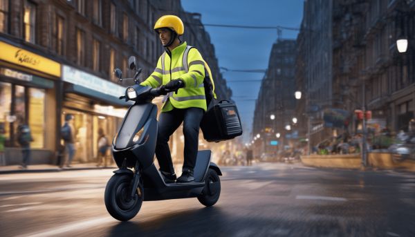 Concilierez-vous votre activité de livreur avec Uber Eats ?
